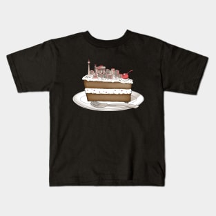 Hungry for Travels: Slice of Berlin Kids T-Shirt